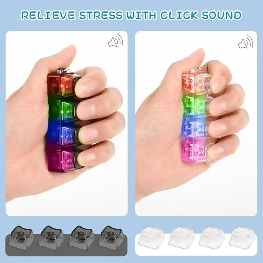 1 個 LED キーボードキーキャップストレスリリーフキーホ - Office Tech And Gadgets のレビューと価格